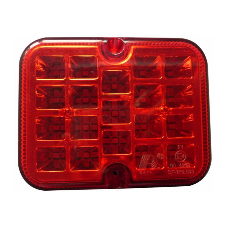 Fanale posteriore fendinebbia LED 12V 100,7x28,5x80,7 mm
