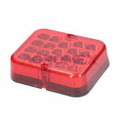 Fanale posteriore fendinebbia LED 12V 100,7x28,5x80,7 mm