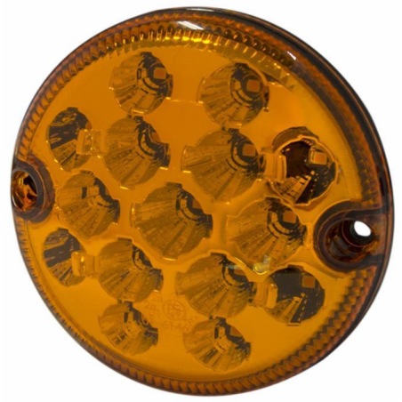Fanale posteriore indicatore di direzione LED 12-24V Ø 95 mm