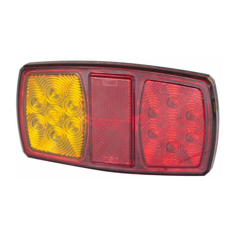 Fanale posteriore LED dx 12V 150x22x80 mm