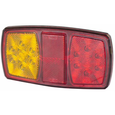 Fanale posteriore LED sx 12V 150x22x80 mm