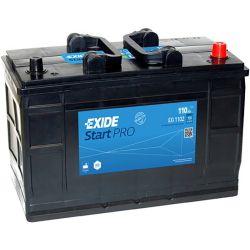 BATTERIA 110AH, 750A, 349X175X235, DX