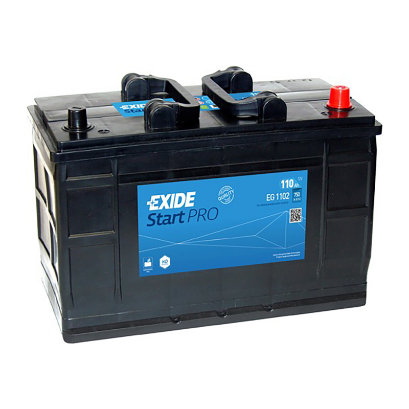BATTERIA 110AH, 750A, 349X175X235, DX