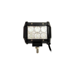 Barra a led 10-30V, 18W, 1620LM, 6 LED, Raggio ampio/largo