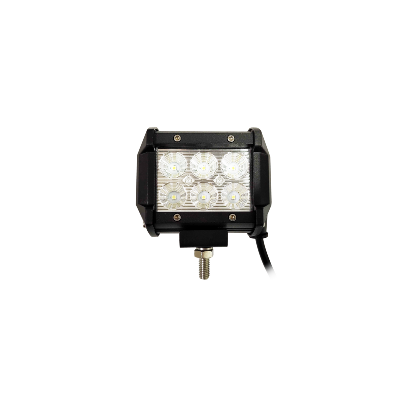 Barra a led 10-30V, 18W, 1620LM, 6 LED, Raggio ampio/largo