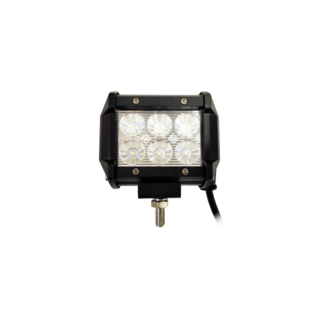 Barra a led 10-30V, 18W, 1620LM, 6 LED, Raggio ampio/largo