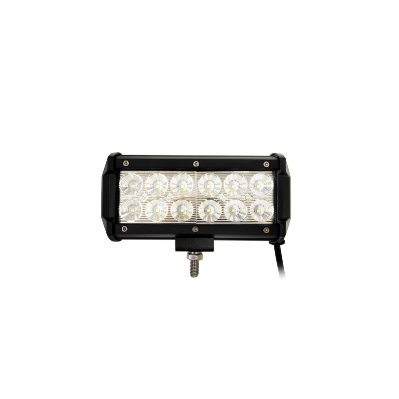 Barra a led 10-30V, 36W, 3240LM, 12 LED, Raggio ampio/largo