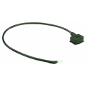 CAVO BATTERIA SEZ. 35MM² LUNGHEZZA 500 MM MORSETTO POSTIVO OCCHIELLO Ø 10 MM
