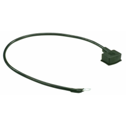 CAVO BATTERIA SEZ. 35MM² LUNGHEZZA 500 MM MORSETTO POSTIVO OCCHIELLO Ø 10 MM
