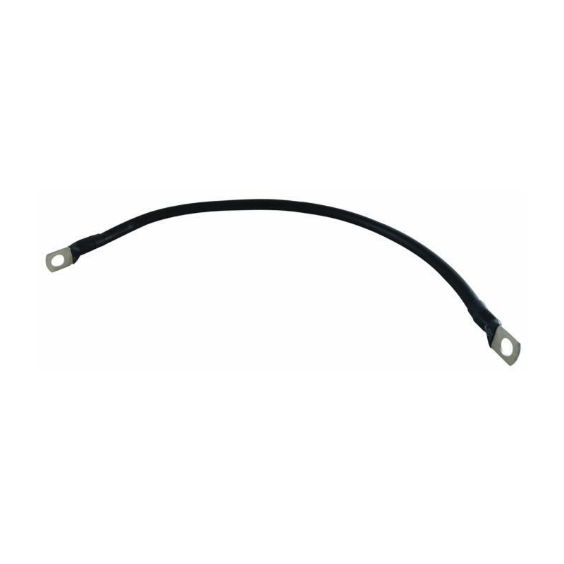 CAVO BATTERIA SEZIONE 35 MM², 2 CAPOCORDA A OCCHIELLO Ø 10,5 MM, LUNGHEZZA 500 MM