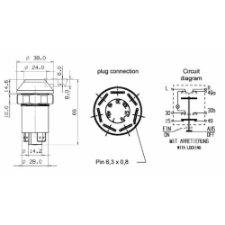 PULSANTE PNEUTRON 12V EMERGENZA