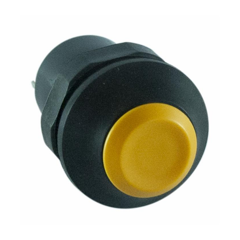 PULSANTE PNEUTRON 12V  GIALLO