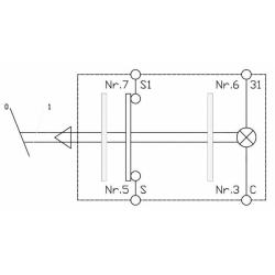 PULSANTE PNEUTRON 12V CLACSON