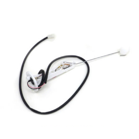 Sensore di livello carburante 12-24V ad asta, profondità di installazione 489,5 mm