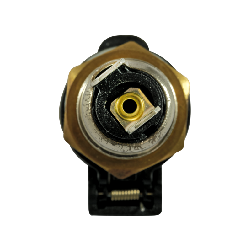Presa bipolare 12-24V in alluminio con coperchio