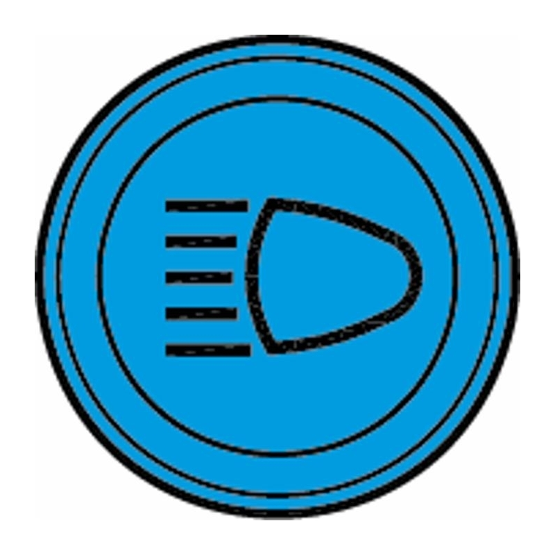 SPIA BLU LUCI ABBAGLIANTI