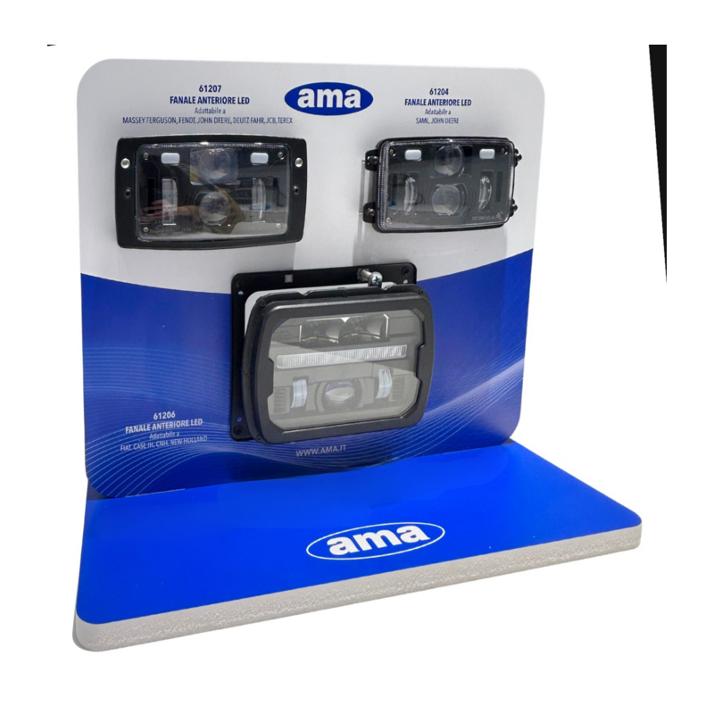Espositore fanali anteriori LED 61204 - 61206 - 61207
