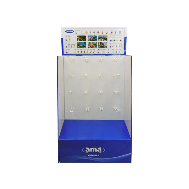 Espositore lampadine alogene AMA