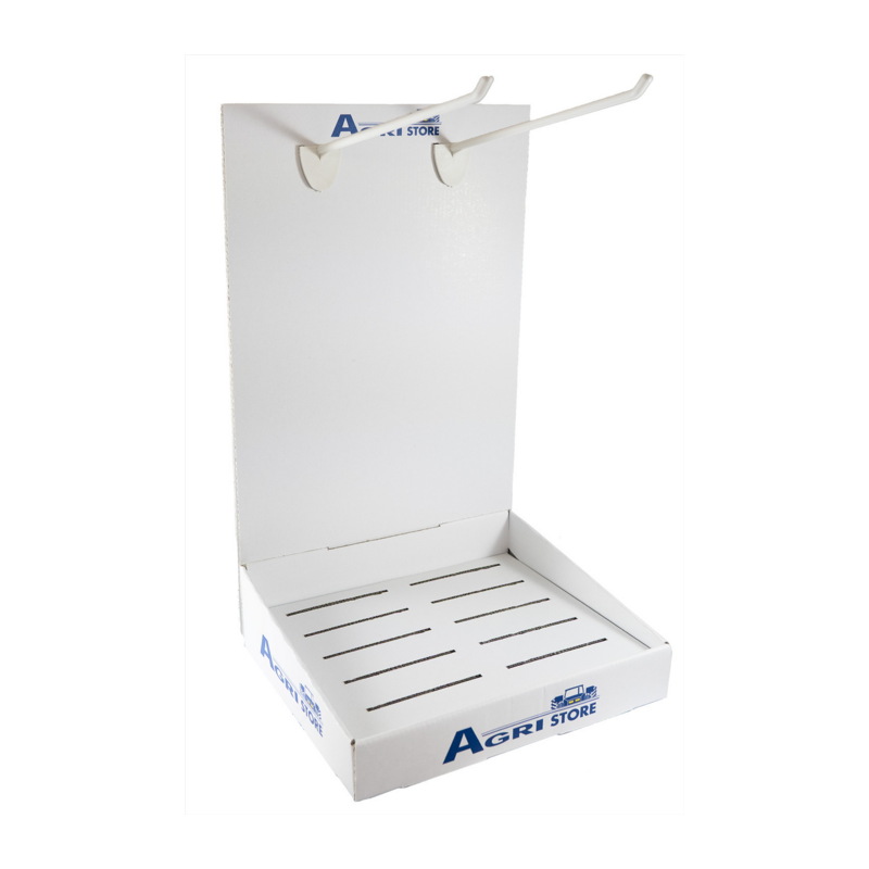 Espositore da banco Agristore con ganci