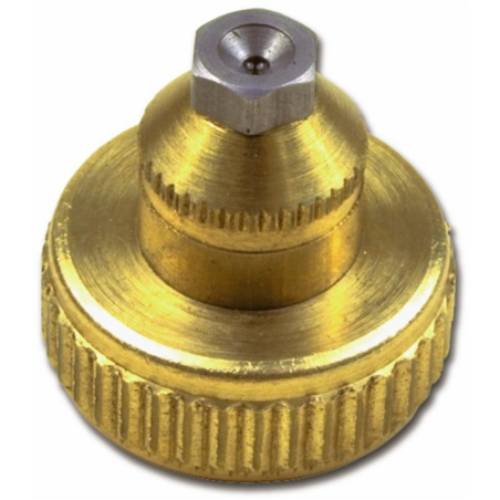 TESTATA IN OTTONE COMPLETA CON UGELLO IN ACCIAIO