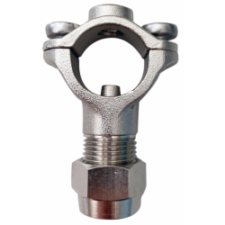 GETTO MORSETTO IN OTTONE 1/2'' Ø 22