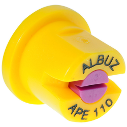 UGELLO A VENTAGLIO CERAMICO APE 110° GIALLO