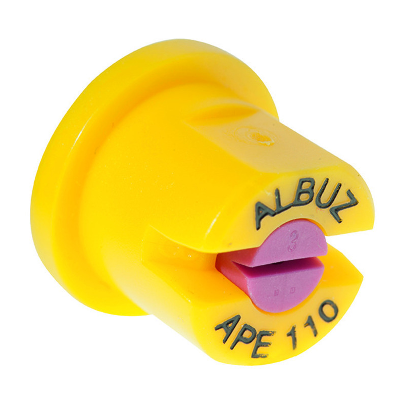 UGELLO A VENTAGLIO CERAMICO APE 110° GIALLO