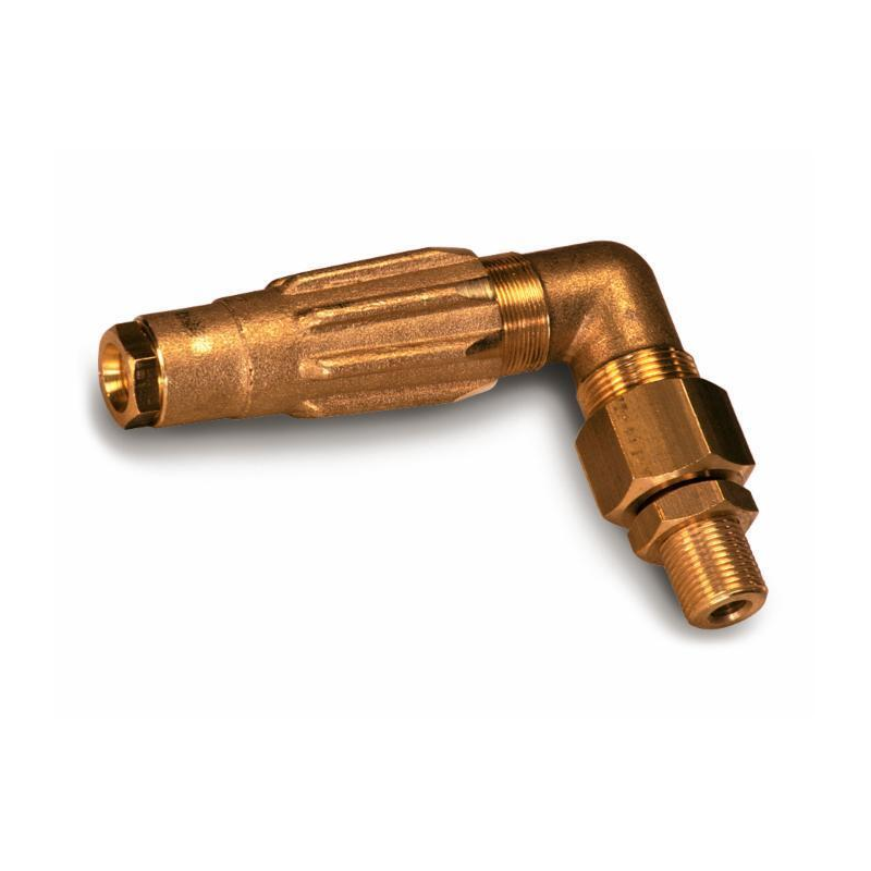 NEBULIZZATORE CURVO LEGGERO CON UGELLO A CONO, FILETTO 3/8''