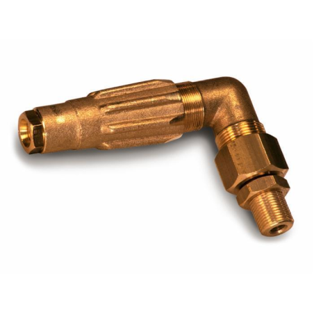 NEBULIZZATORE CURVO LEGGERO CON UGELLO A CONO, FILETTO 3/8''