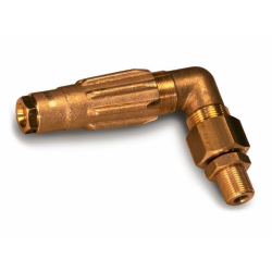 NEBULIZZATORE CURVO LEGGERO CON UGELLO A VENTAGLIO - 3/8'