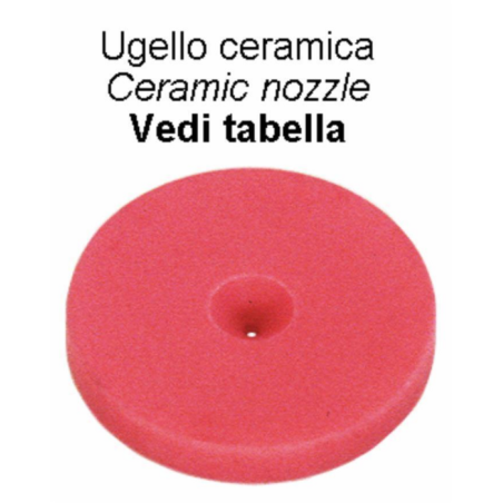 UGELLO CERAM.Ø 18 FORO 0,8
