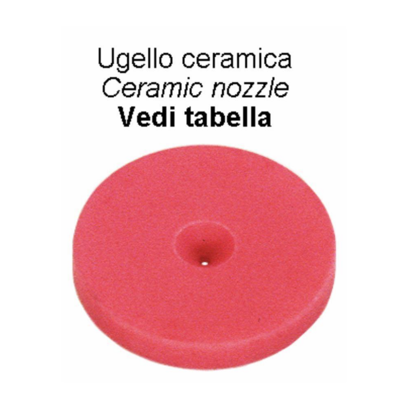 UGELLO CERAM.Ø 18 FORO 1,5
