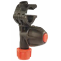 PORTAGETTO A CAVALLOTTO SNODATO CON ANTIGOCCIA A MEMBRANA E TESTINA FILETTATA G 3/8" ARAG 402525
