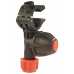 PORTAGETTO A CAVALLOTTO SNODATO CON ANTIGOCCIA A MEMBRANA E TESTINA FILETTATA G 3/8" ARAG 402525