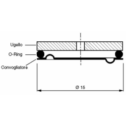 UGELLO AMTØ15X3 CERAM.FOROØ2
