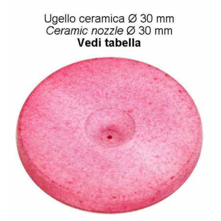 UGELLO Ø30 FORO Ø0,8