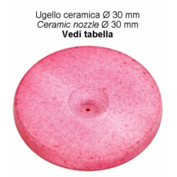 UGELLO Ø30 FORO Ø1,0