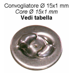 CONVOGLIAT.ACCIAIO Ø15X1 CIECO