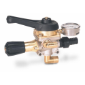 COMANDO CON REGOLATORE IN ALLUMINIO ''M 170'' - PORTATA 150 L/MIN