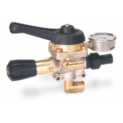 COMANDO CON REGOLATORE IN ALLUMINIO ''M 170'' - PORTATA 150 L/MIN