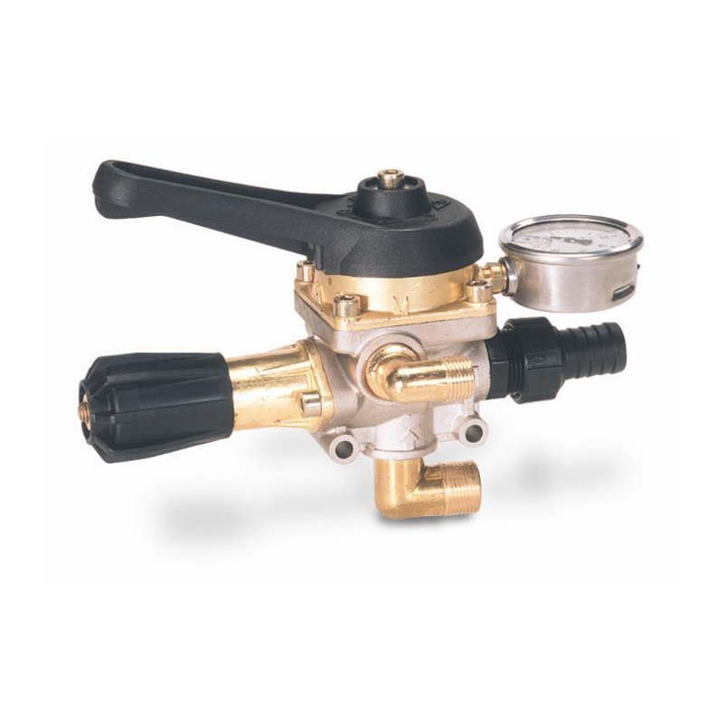 COMANDO CON REGOLATORE IN ALLUMINIO ''M 170'' - PORTATA 150 L/MIN
