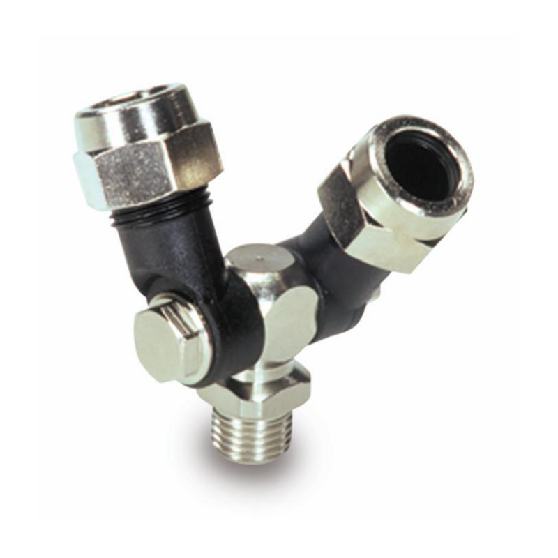 GETTO SNODATO DOPPIO - MASCHIO 1/4''G