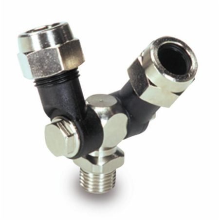 GETTO SNODATO DOPPIO - MASCHIO 1/4''G