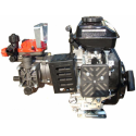 MOTOPOMPA A MEMBRANA 2,3HP CON MOTORE  4 TEMPI