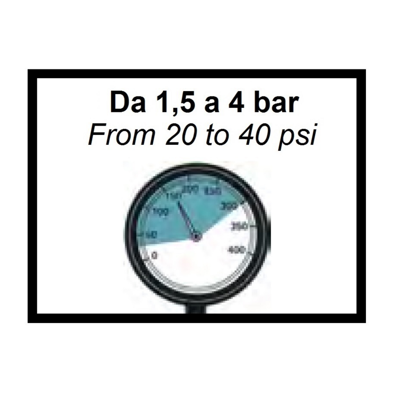 UGELLO A VENTAGLIO AXI 110° ROSSO