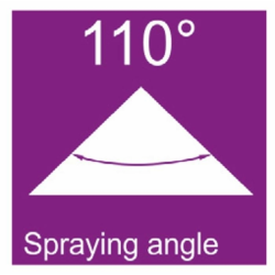 UGELLO VENTAGLIO STANDARD SF 110° GRIGIO