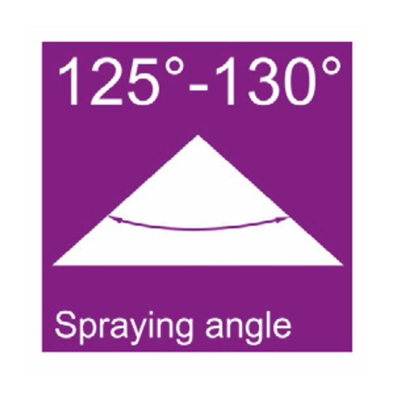 UGELLO A SPECCHIO IN PLASTICA DEF 130° ROSSO