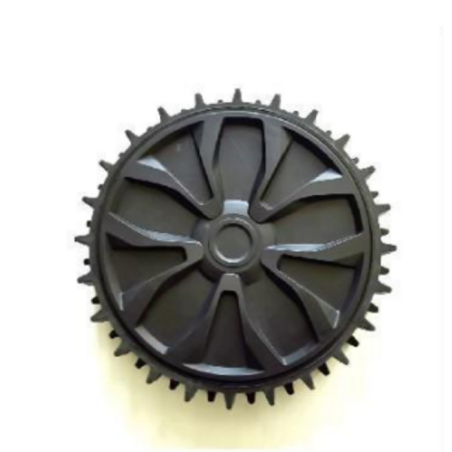 Ruota sinistra L per robot Rasaerba Freemow M/M+