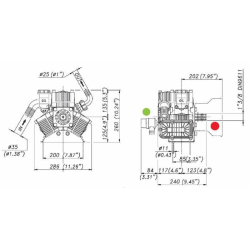 POMPA 3 MEMBRANE POLY 2073 VS