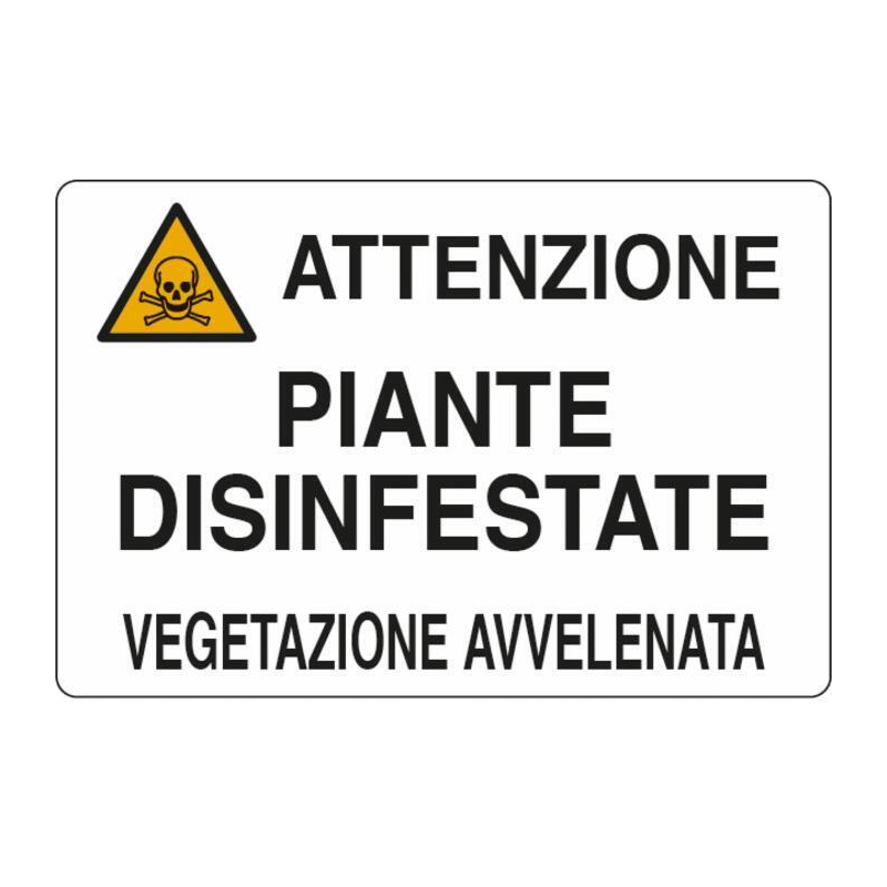 CARTELLO SEGNALETICA ALLUMINIO 50X35